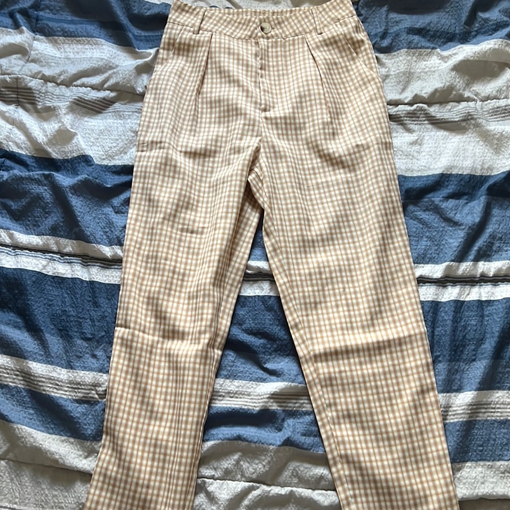 Plaid pants